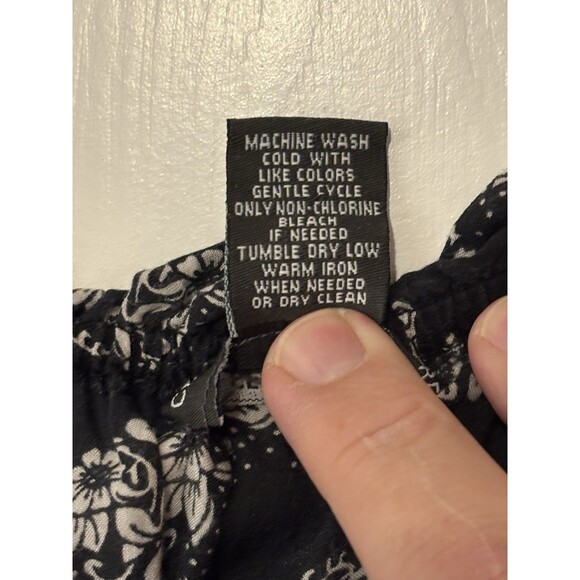 Chelsea & Theodore Black Women's Shell Top 2X - Picture 9 of 10